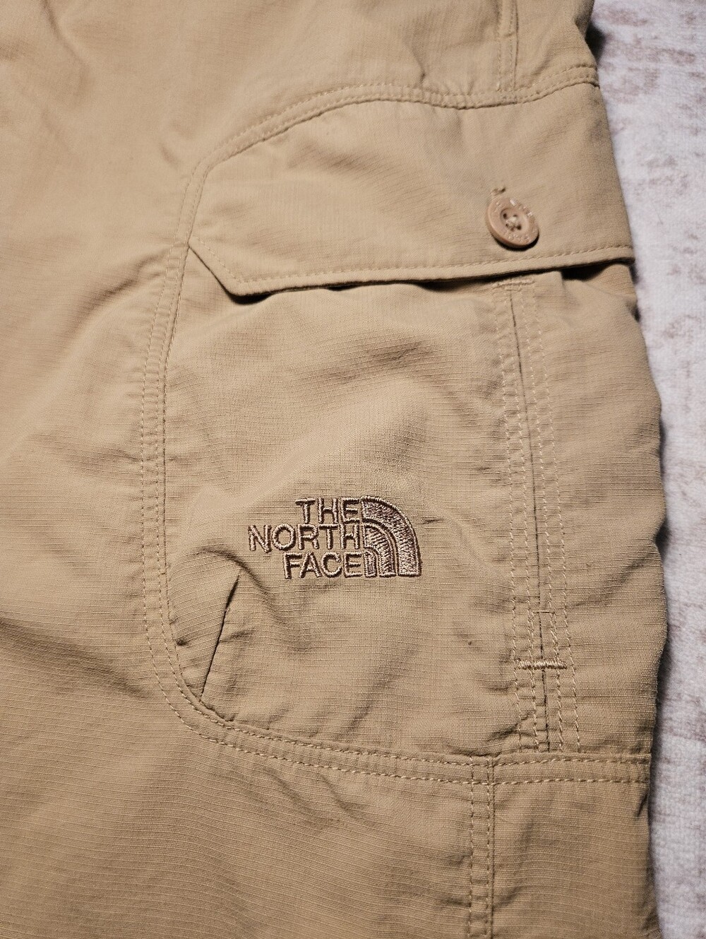 The North Face Men's Hiking Pants in Tan - Picture 3 of 7